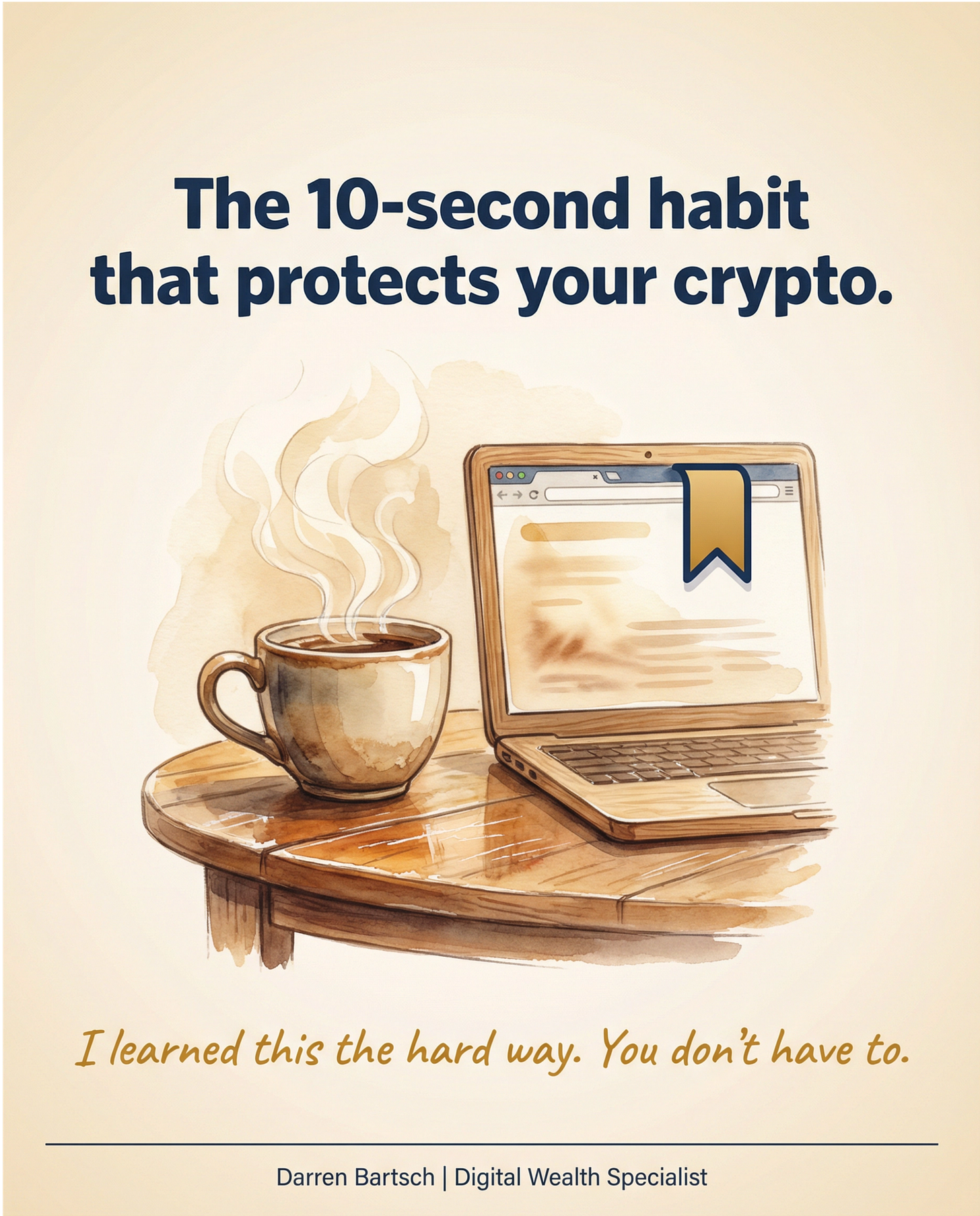 The 10-Second Habit That Protects You From Crypto’s Most Common Scam