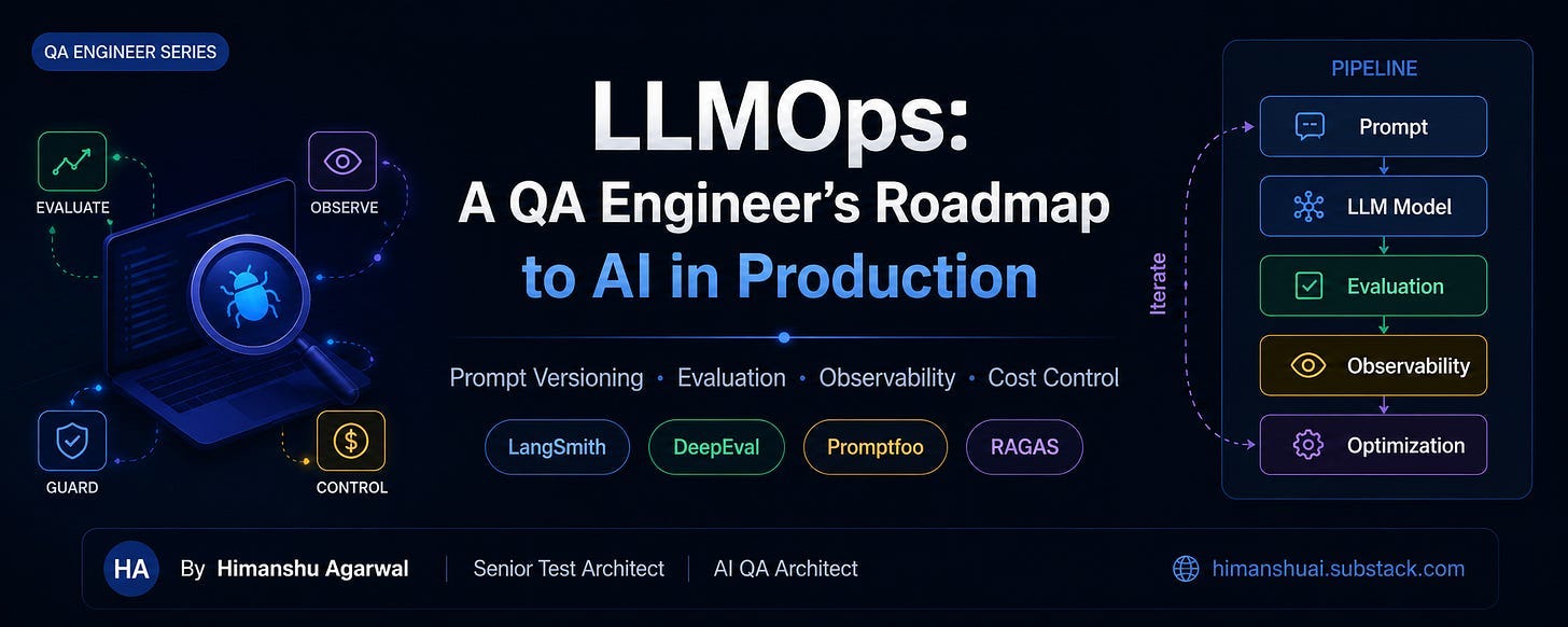 LLMOps: A QA Engineer’s Roadmap to AI in Production