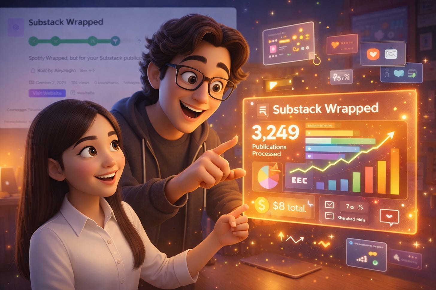 8 Hours to 3,000 Users: How He Built a Viral Year-in-Review That Spotify Tried to Stop