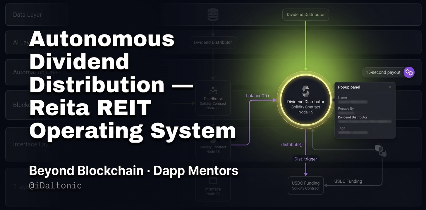 How I Would Design an Autonomous REIT that Pays Monthly Dividends