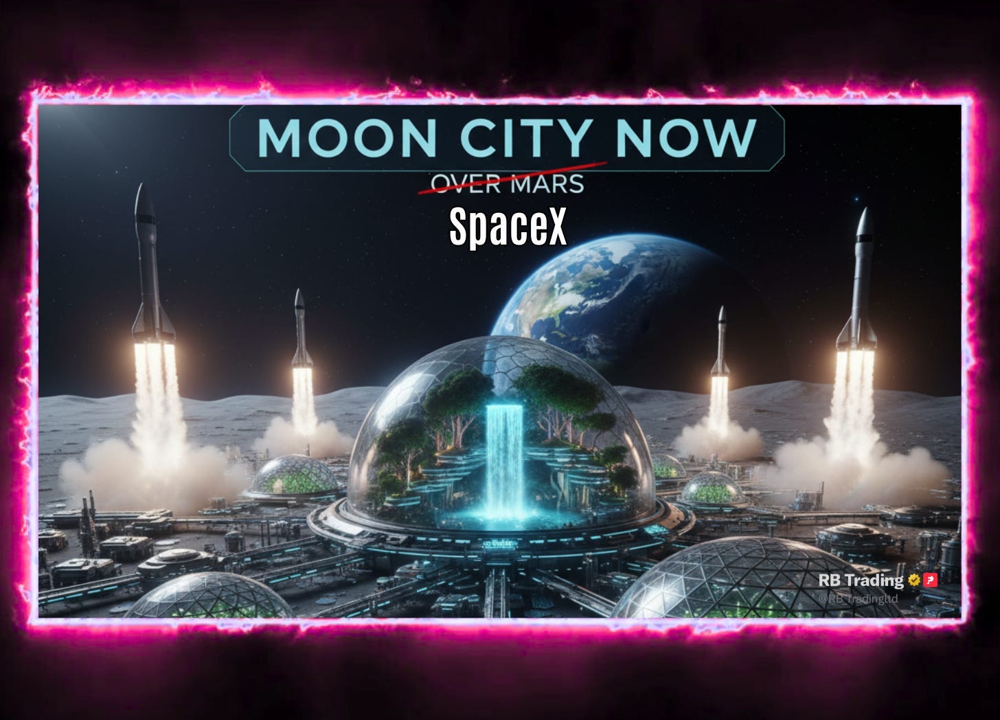Elon Musk Just Reversed SpaceX’s Entire Strategy: Moon City Now Priori