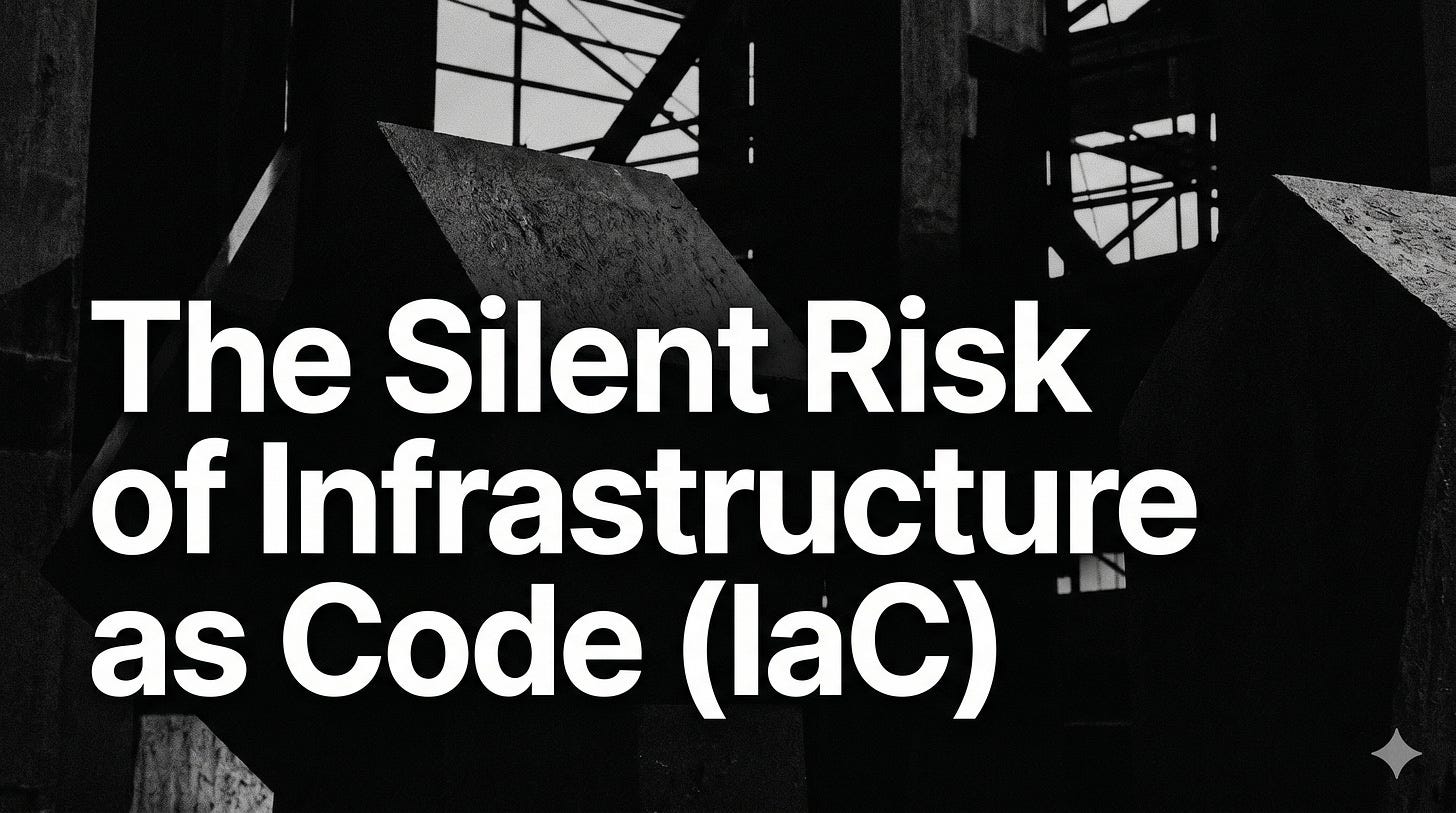 The Silent Risk of Infrastructure as Code (IaC)