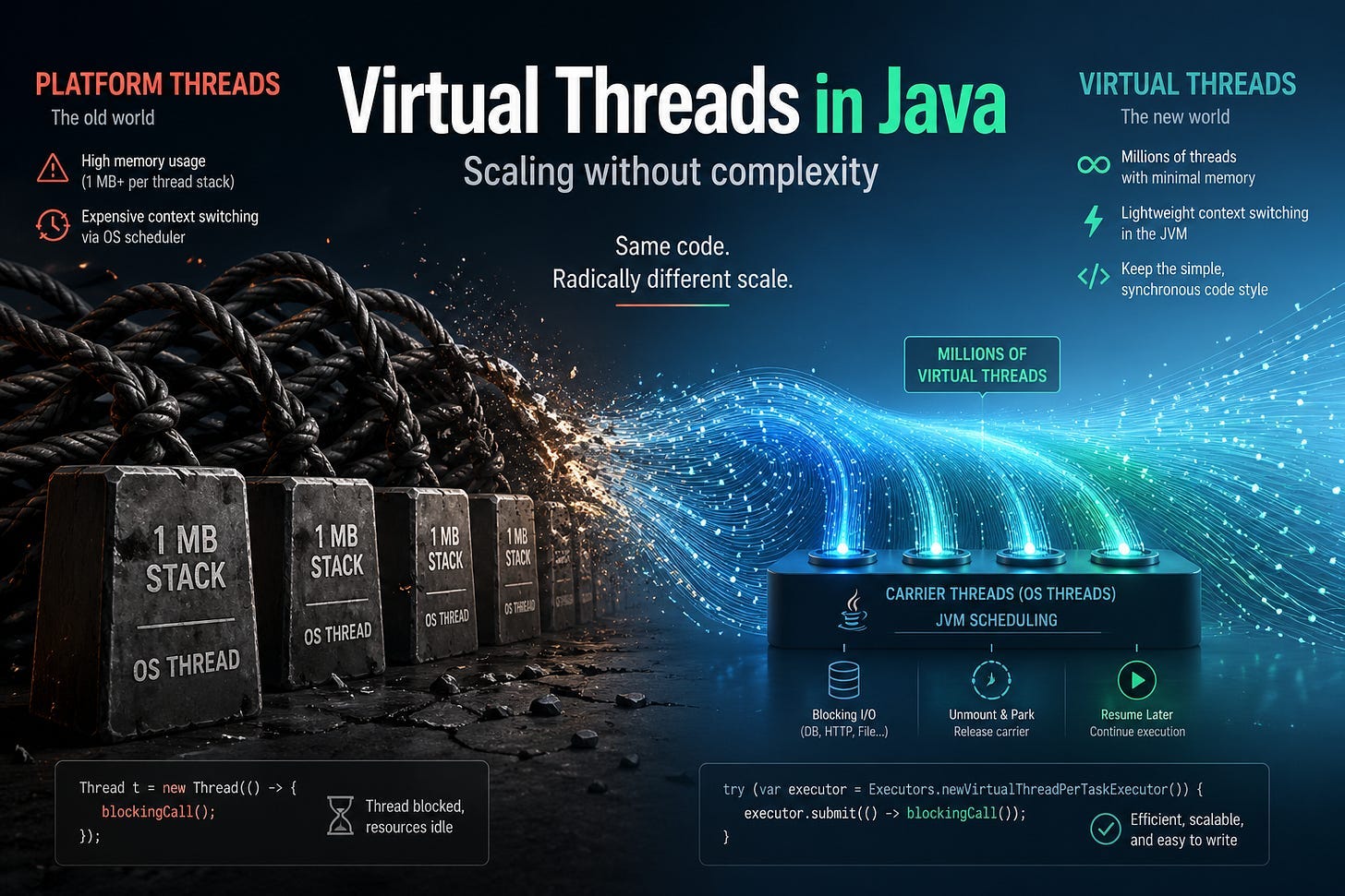 Java Virtual Threads: The End of the Concurrency Trade-Off