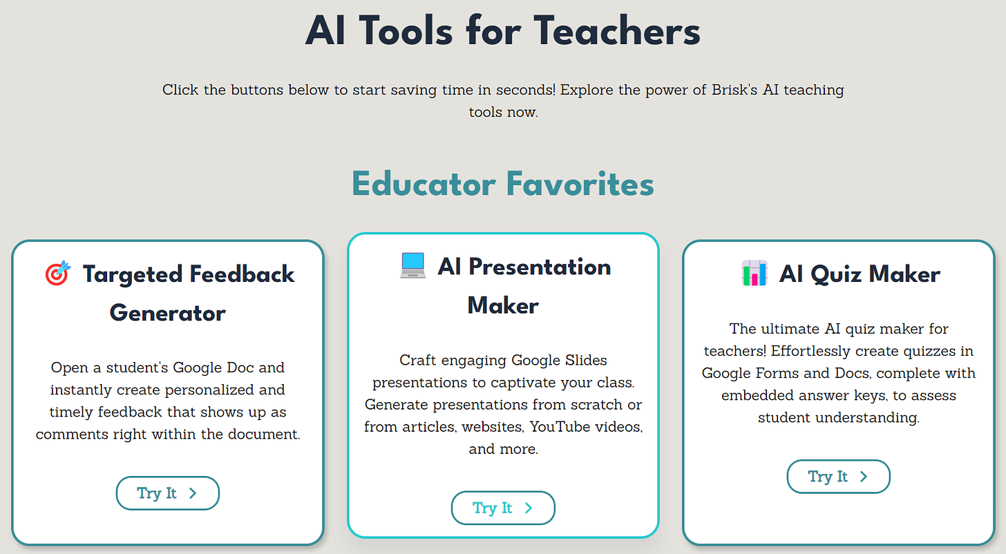 AI Tools for Educators