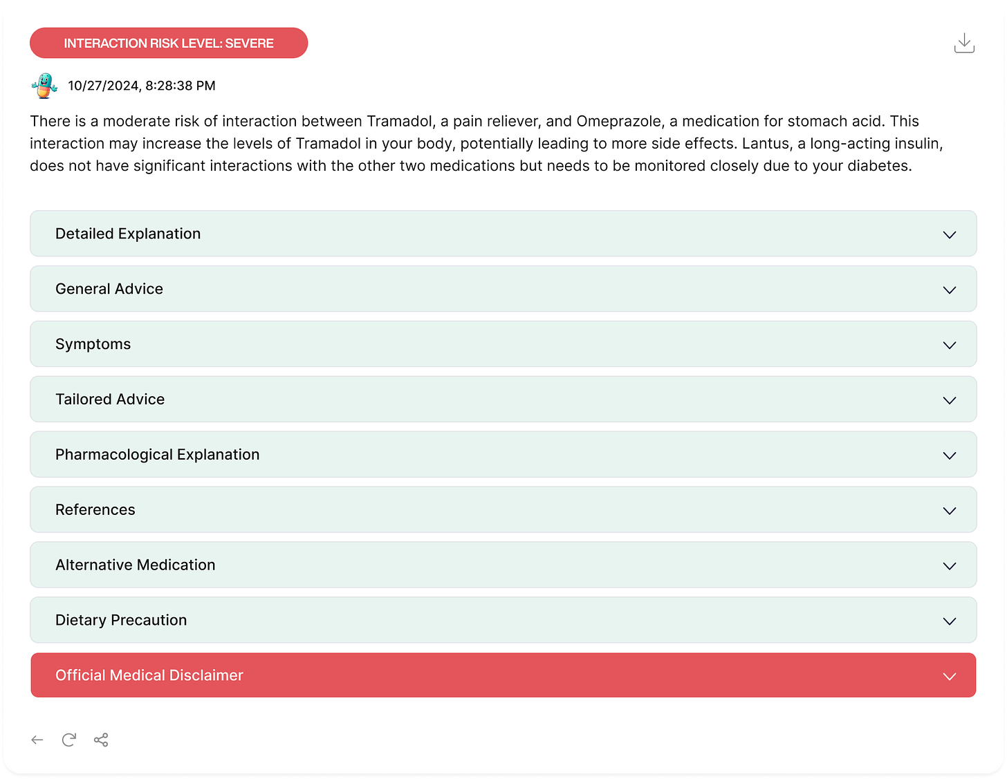 When AI Gives Advice: Validating Semantic Consistency in AI-Generated Medical Communication.