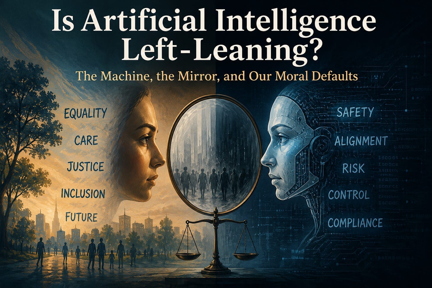 Is Artificial Intelligence Left-Leaning?