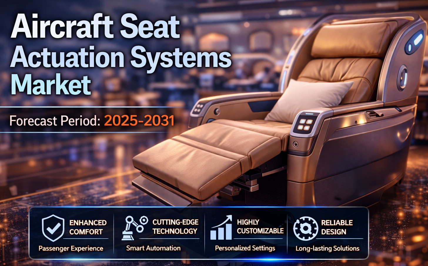 Driving the Future of Cabin Comfort: Aircraft Seat Actuation Systems M Driving the Future of Cabin Comfort: Aircraft Seat Actuation Systems M