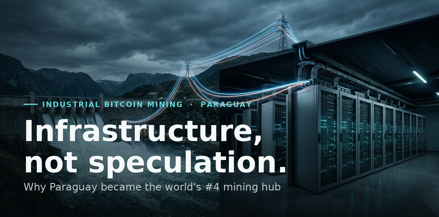 Infrastructure, Not Speculation: How Paraguay Became the World’s #4 Bitcoin Mining Hub