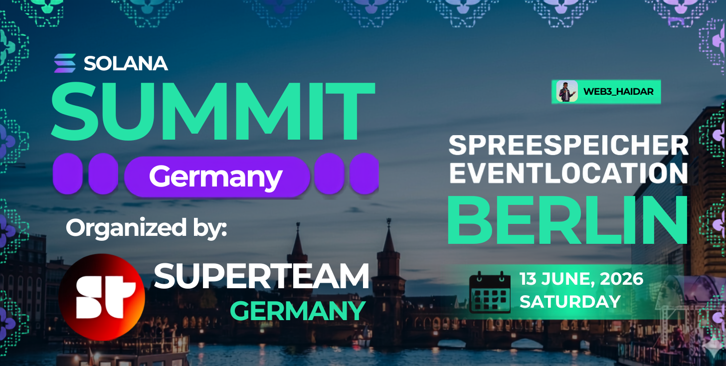 Berlin Is Becoming a Global Hub for Web3 Builders: Inside the Solana Summit Germany 2026