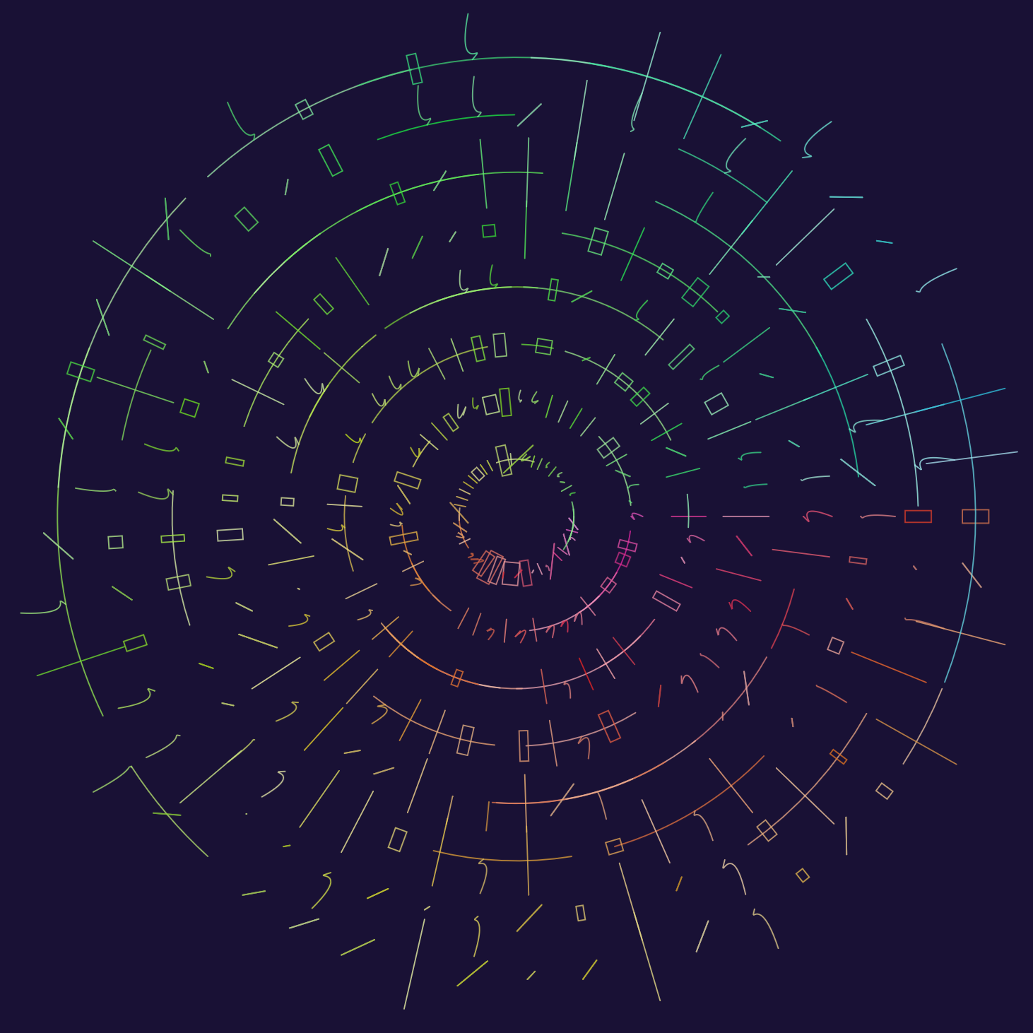 Harmonic Eccentricity: Radial Systems and the Geometry of Controlled Divergence