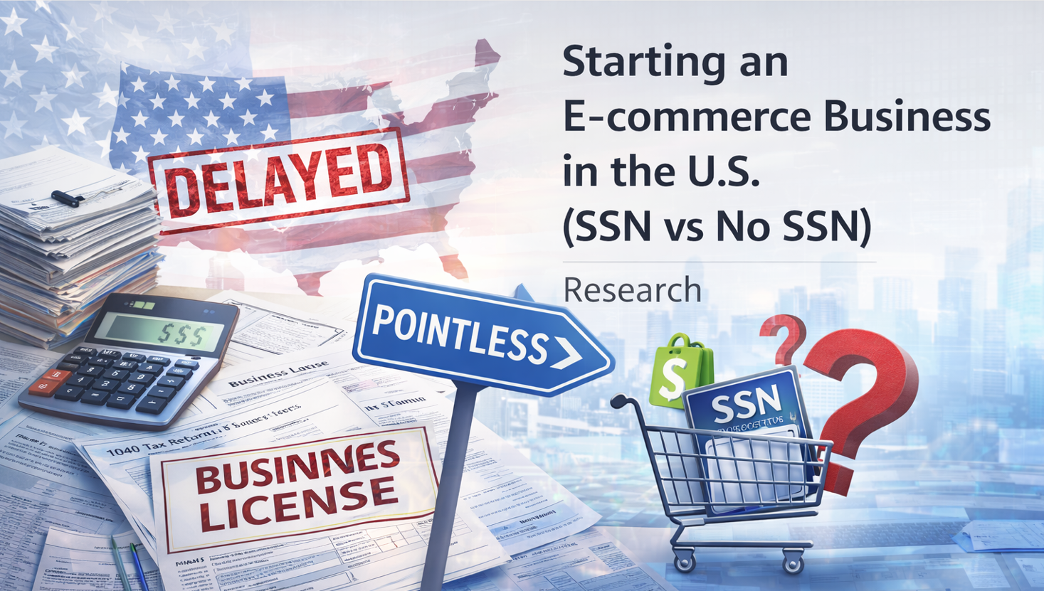 Why Starting a Business in the U.S. Without an SSN Is Much Harder Than It Looks