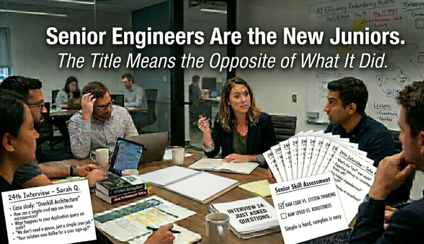 Senior Engineers Are the New Juniors. The Title Means the Opposite of What It Did.