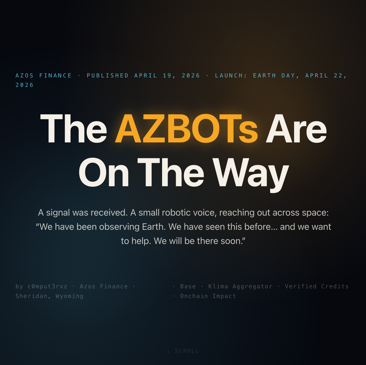 AZBOTs Are On The Way