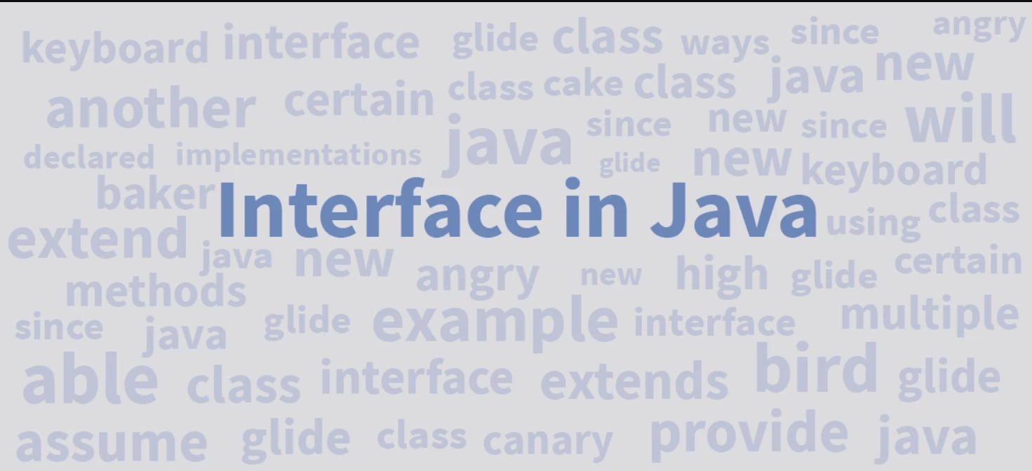 More about interfaces in Java.
