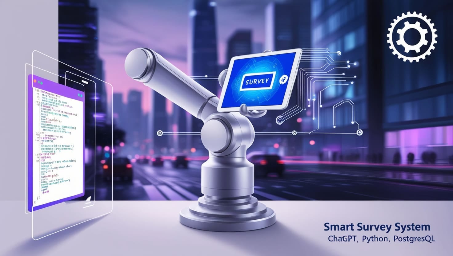 Creating a Smart Survey System Using ChatGPT, Python, and PostgreSQL