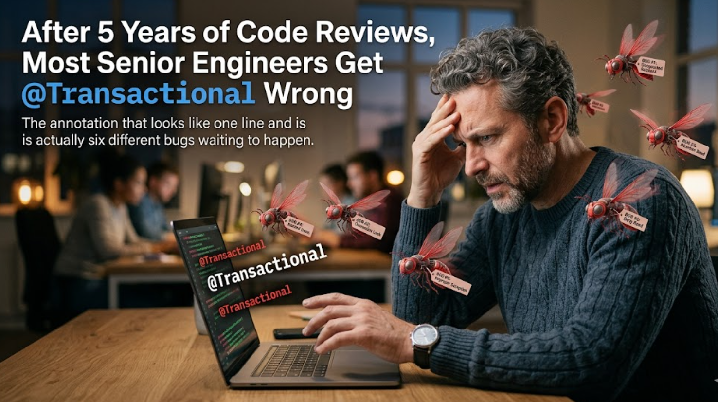 After 5 Years of Code Reviews, Most Senior Engineers Get @Transactional Wrong
