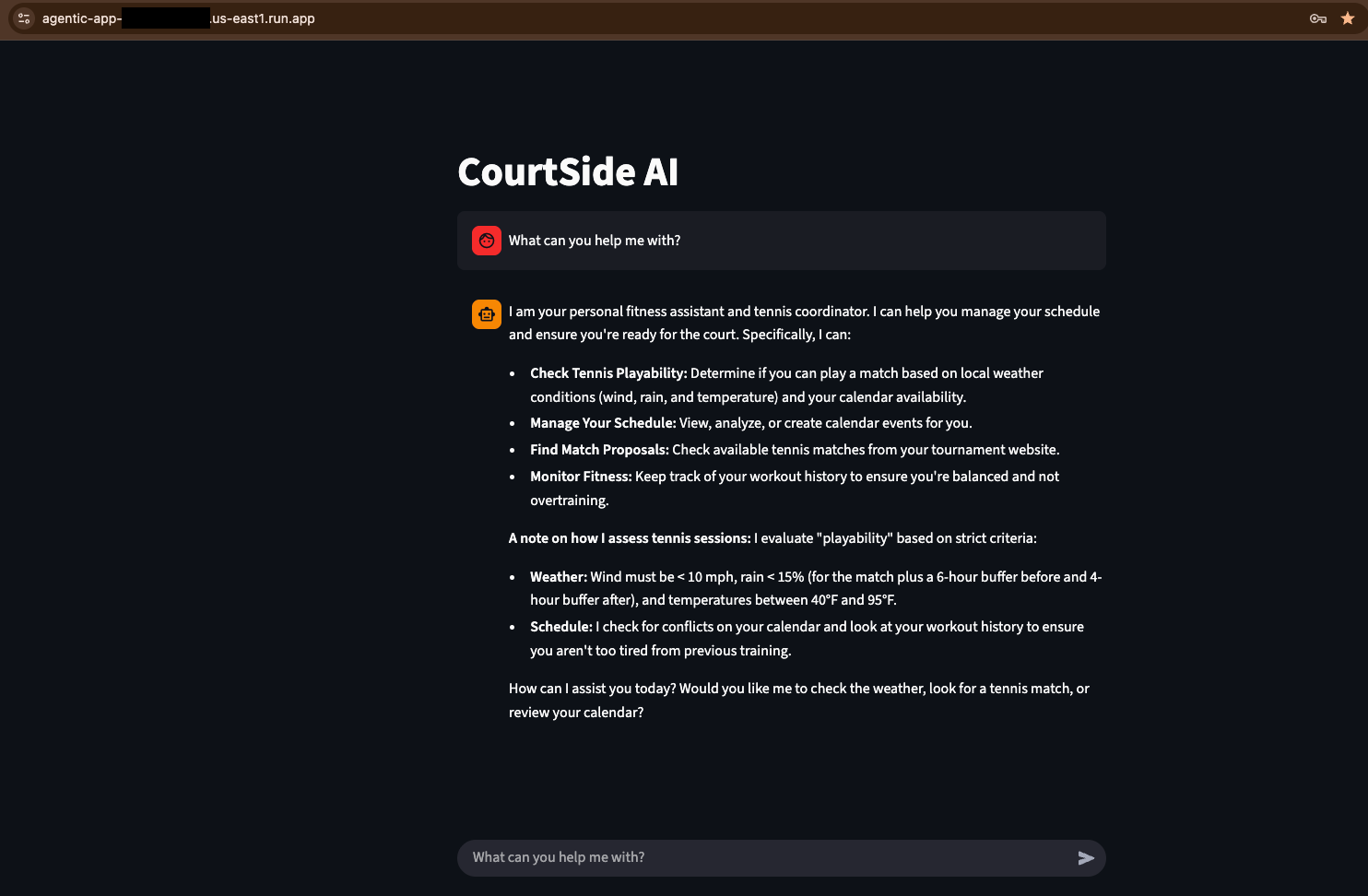 Building CourtSide AI: What a Personal AI Assistant Taught Me About Agentic Decision Making