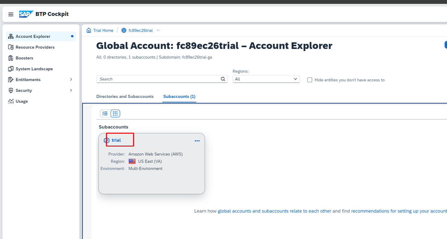 How to Create a SAP HANA Database Instance in SAP BTP