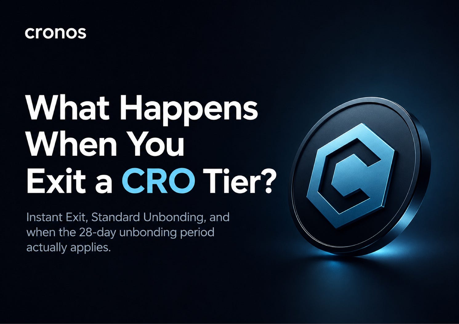 What Happens When You Exit a CRO Tier?