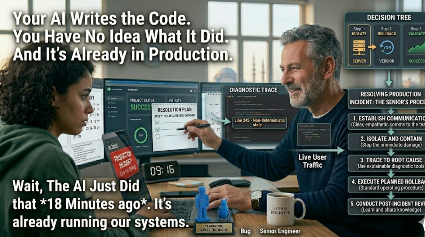 I Watched a Junior Engineer Freeze During a Production Incident.