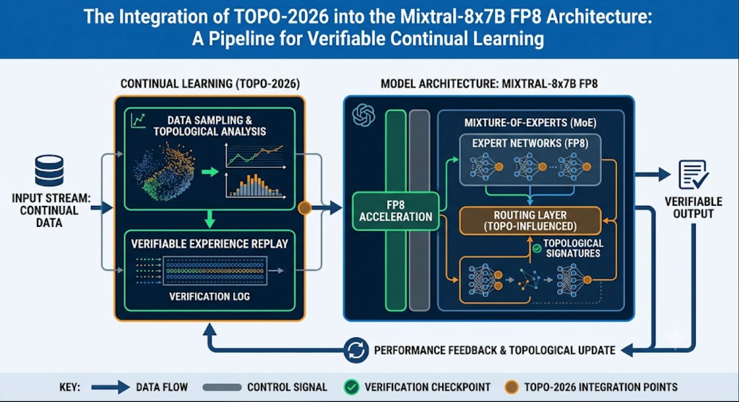 The Integration of TOPO-2026 into the Mixtral-8x7B FP8 Architecture: A Pipeline for Verifiable…
