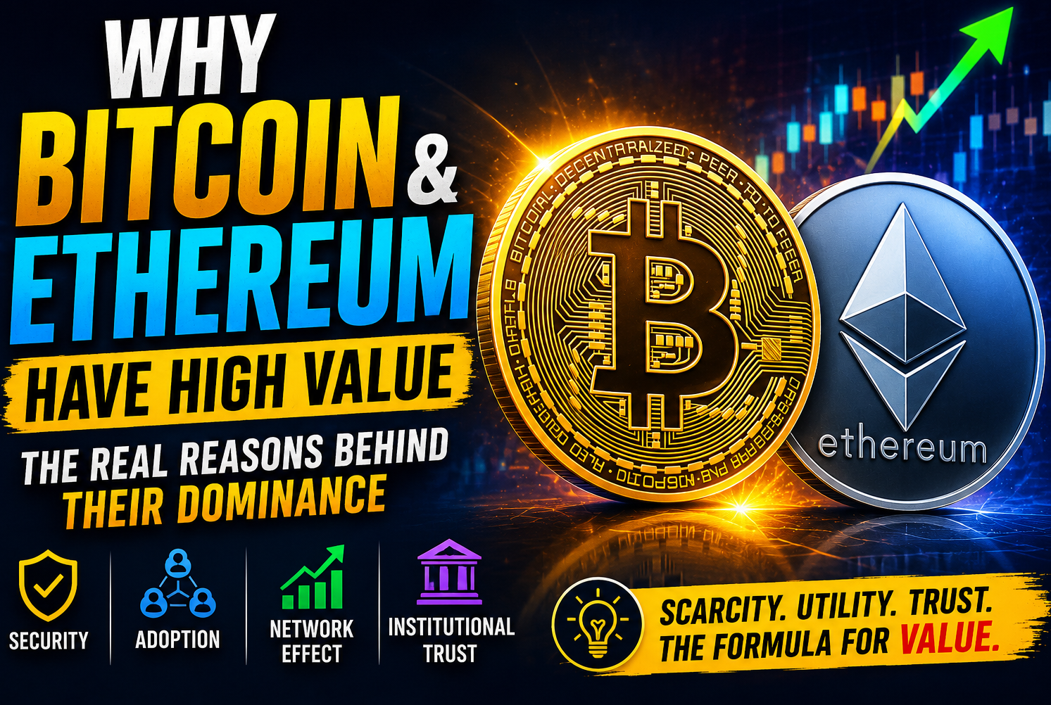 Why Bitcoin and Ethereum Hold More Value Than Most Cryptocurrencies