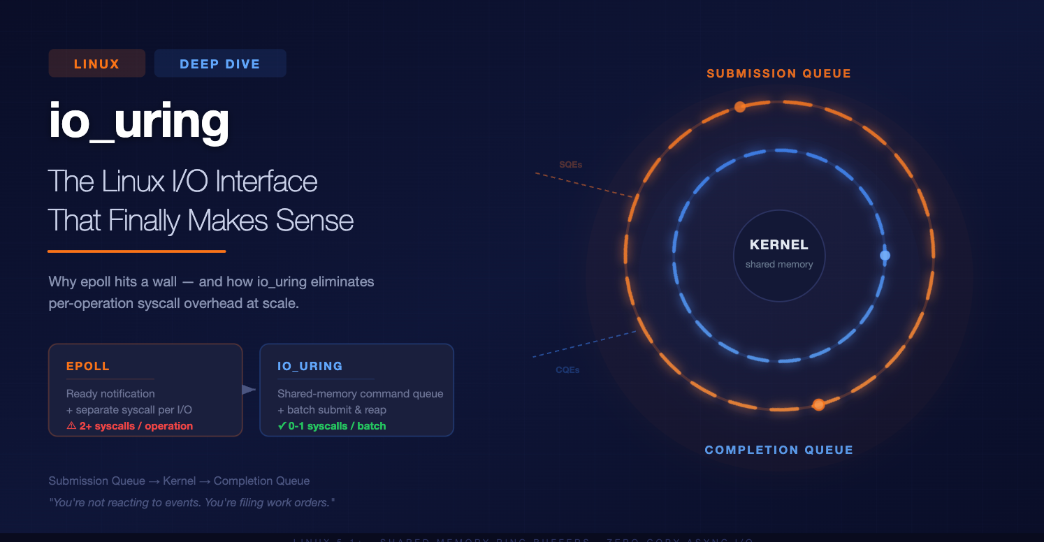 io_uring: The Linux I/O Interface That Finally Makes Sense