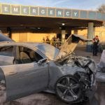 Stolen Audi Crashed Into Emergency Room Wall in Austin, Texas