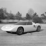 This model has the smaller side scoops and an overall shape close to the definitive prototype Mk I GT , courtesy Ford Motor Company Archives