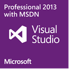 Visual Studio 2013 Professional with MSDN Product Tile