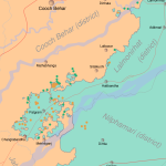 India-Bangladesh enclaves. (Source: http://bit.ly/1KY2Pr7 Last accessed: 11 June 2015)