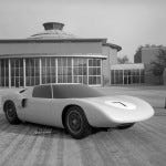 This model has the smaller side scoops and an overall shape close to the definitive prototype Mk I GT , courtesy Ford Motor Company Archives