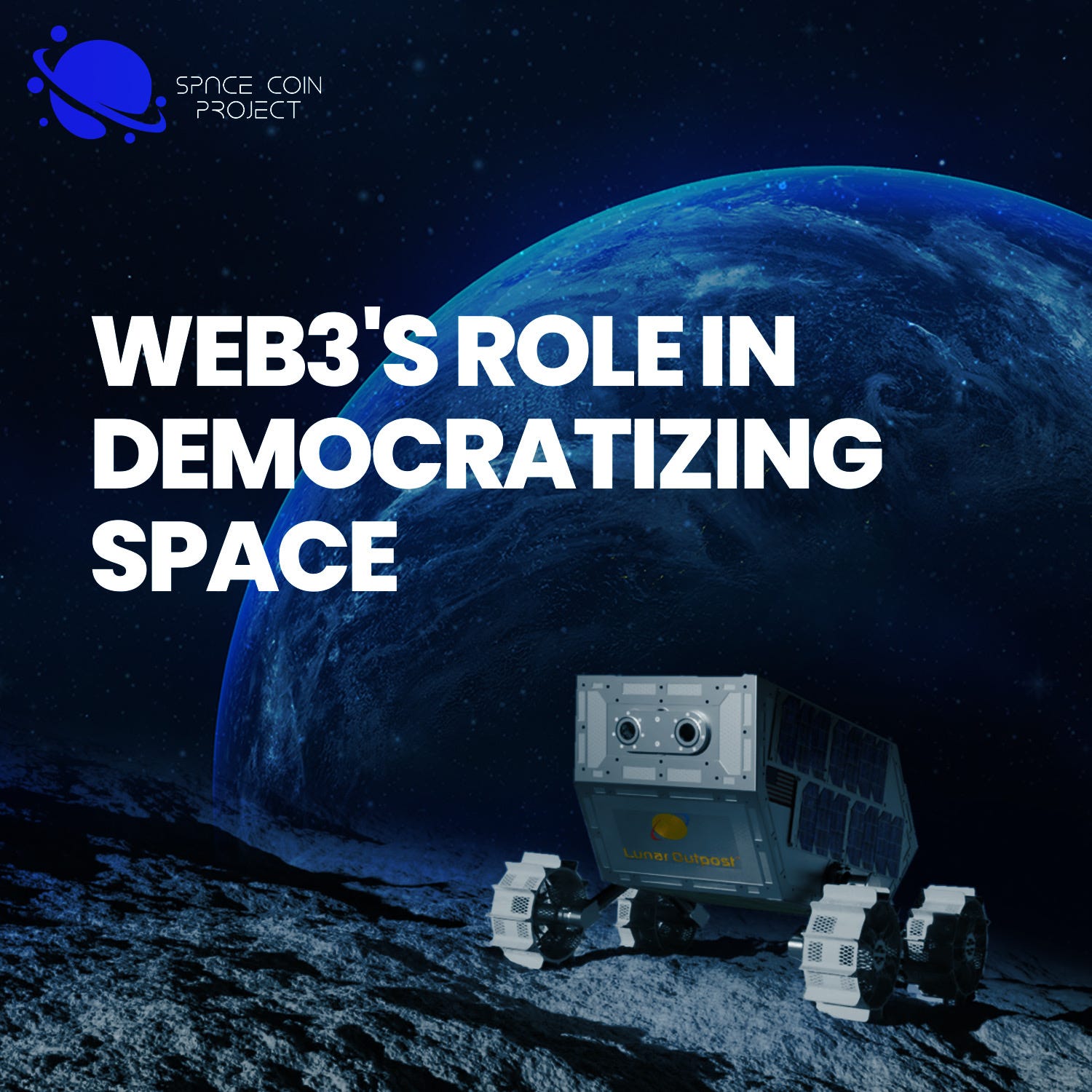 What role is web3 playing in democratizing space-