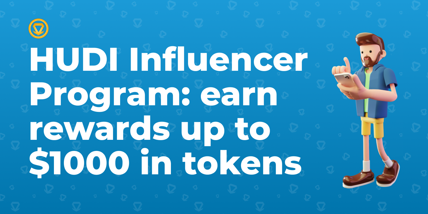 WeeklyUpdates ️ HUDI Influencer Program: earn rewards up to 00 in tokens