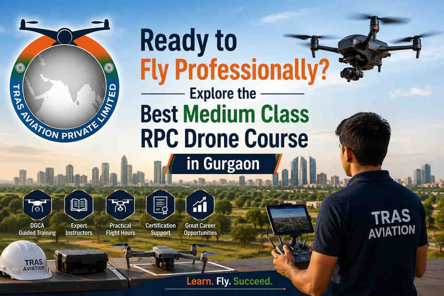 Ready to Fly Professionally- Explore the Best Medium Class RPC Drone C