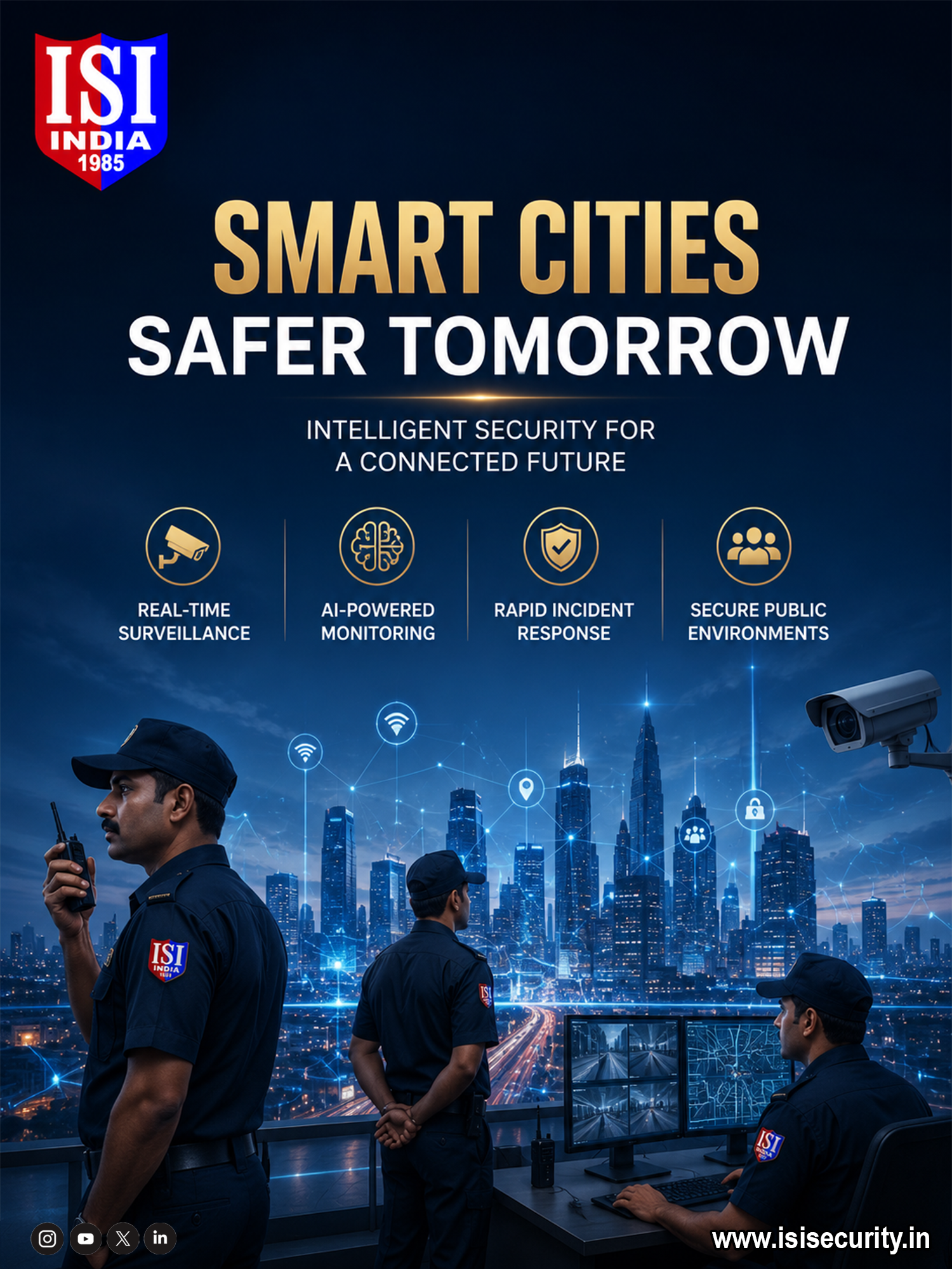 Smart City Security Solutions: Building Safer, Smarter and More Connected Cities