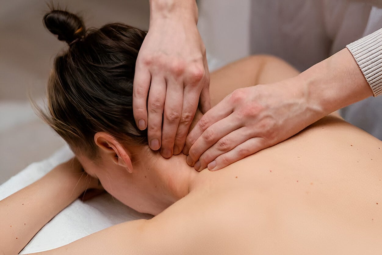 Relaxing massage session at Athira Spa in Altrincham