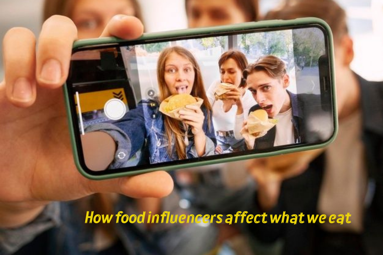How food influencers affect what we eat