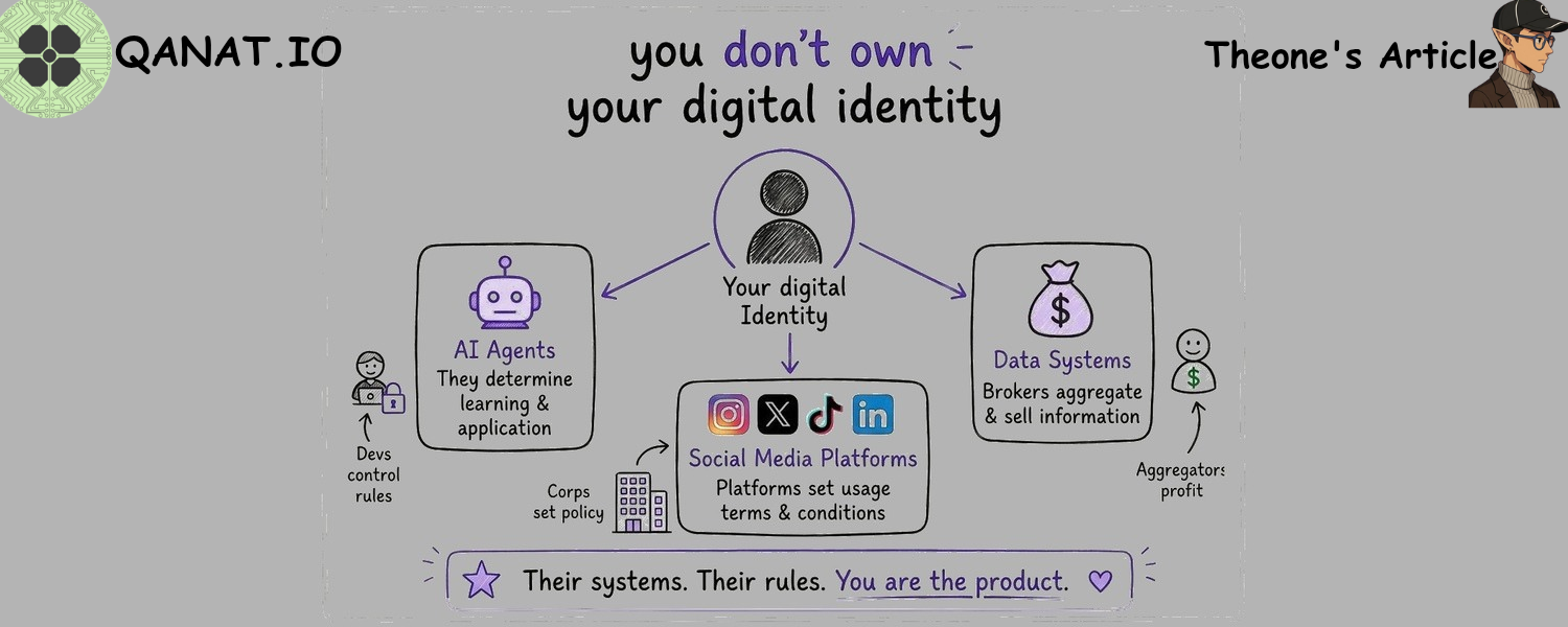 You don’t own your Digital identity.