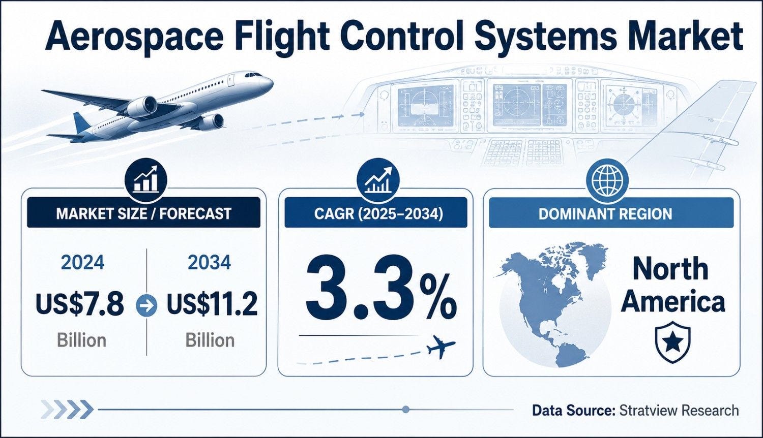 Aerospace Flight Control Systems Market Size to Reach US$11.2