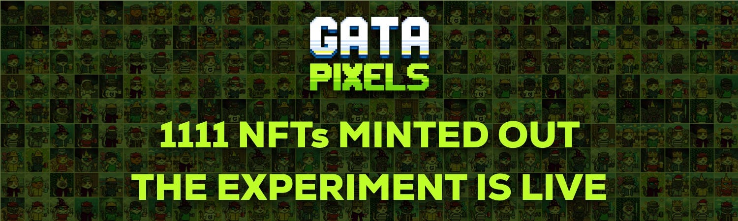 GATA Pixels: From Idea to Ecosystem