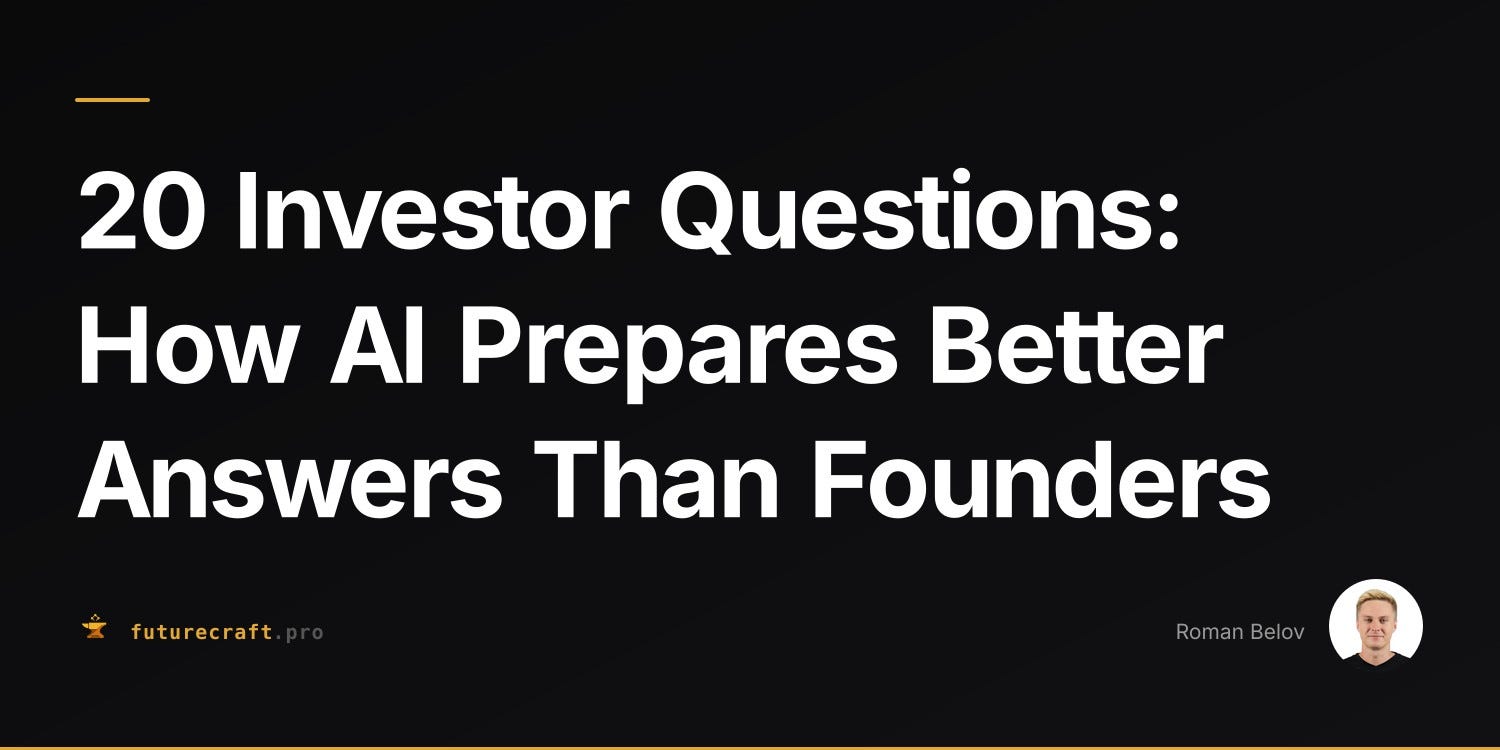 Investor Questions AI Can Answer Better Than You Can