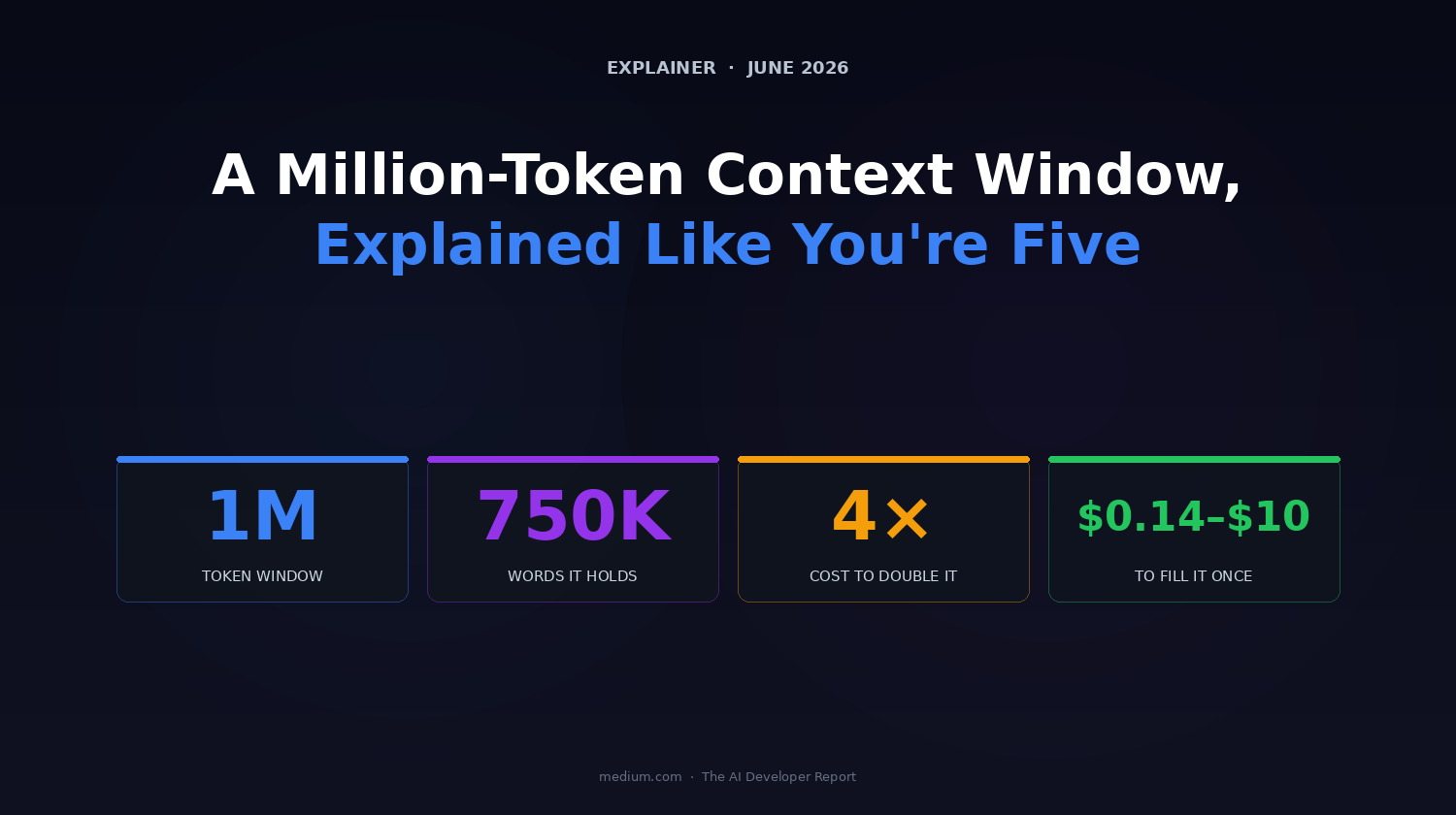 1M Token Context Window Explained