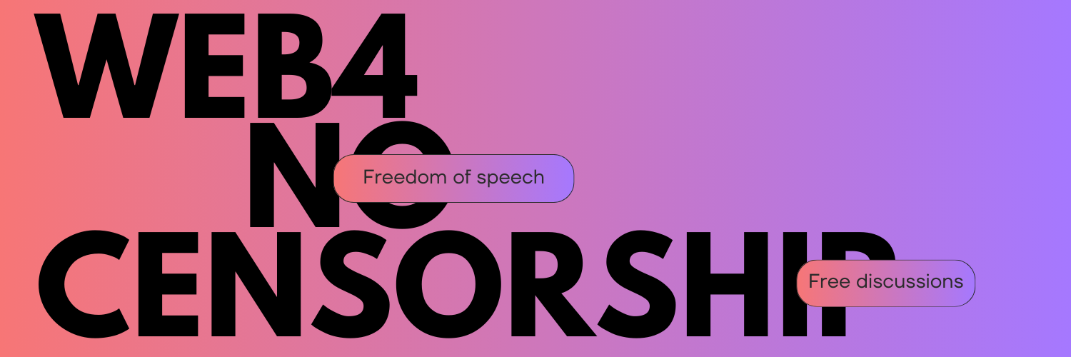 The Grand Vision Behind Web4: Championing Freedom of Speech