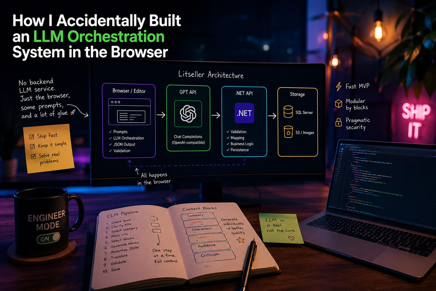 How I Accidentally Built an LLM Orchestration System in the Browser