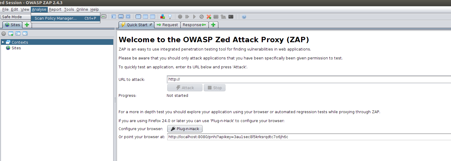 dynamic scanning with owasp zap for identifying security threats