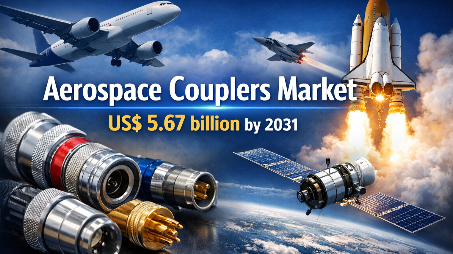 Aerospace Couplers Industry Forecast 2031: Market Set to Grow at 7.5% Aerospace Couplers Industry Forecast 2031: Market Set to Grow at 7.5%