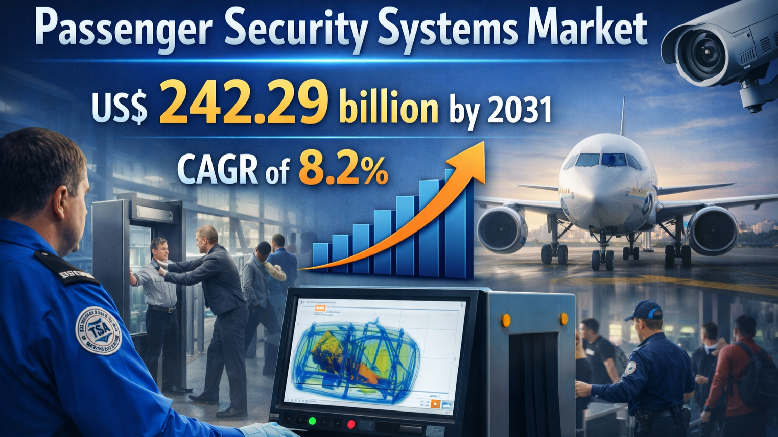 Global Passenger Security Systems Market Forecast 2031: Valued at US$ Global Passenger Security Systems Market Forecast 2031: Valued at US$