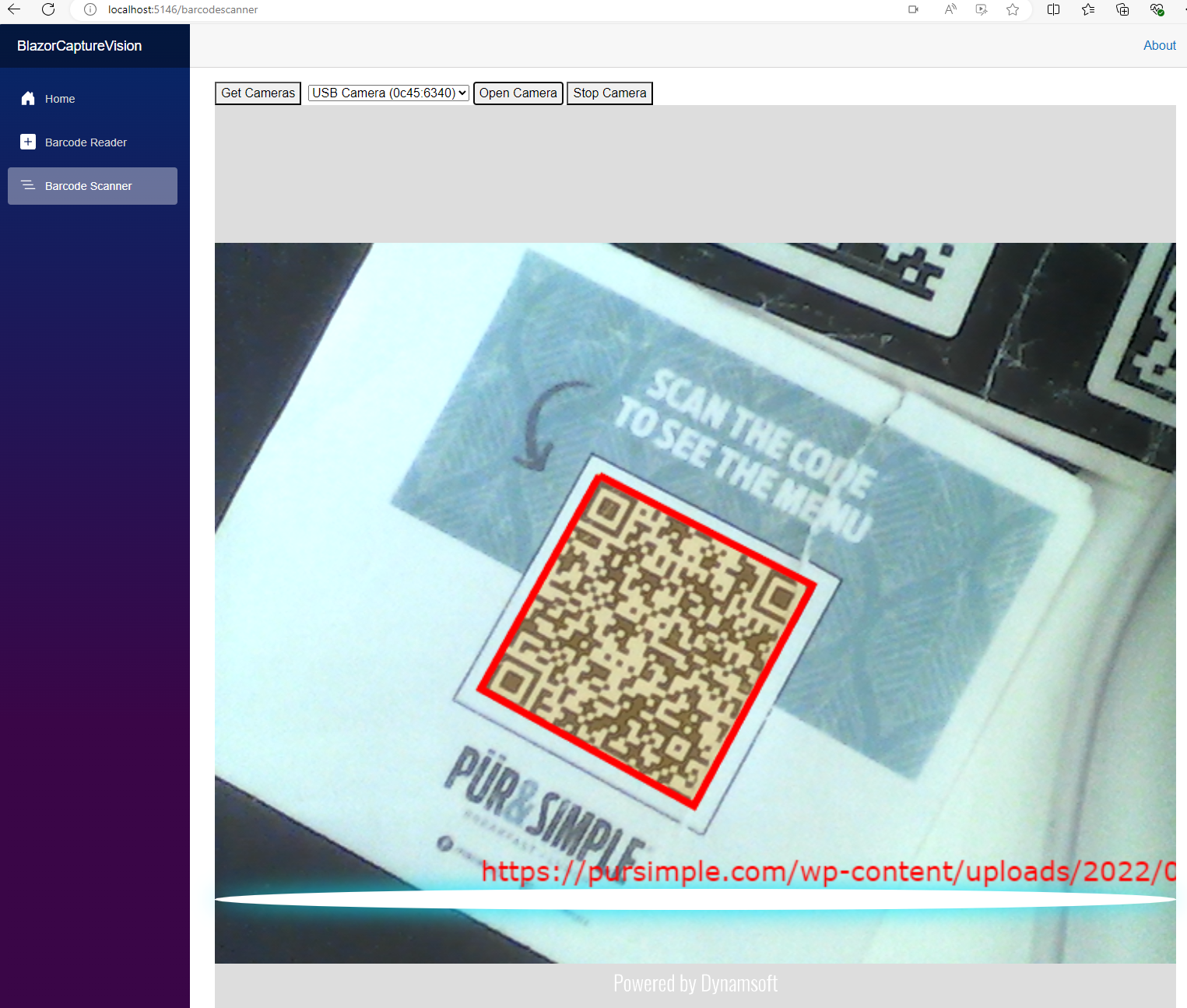 How to Build a .NET Blazor Application for Scanning Barcode and QR Code