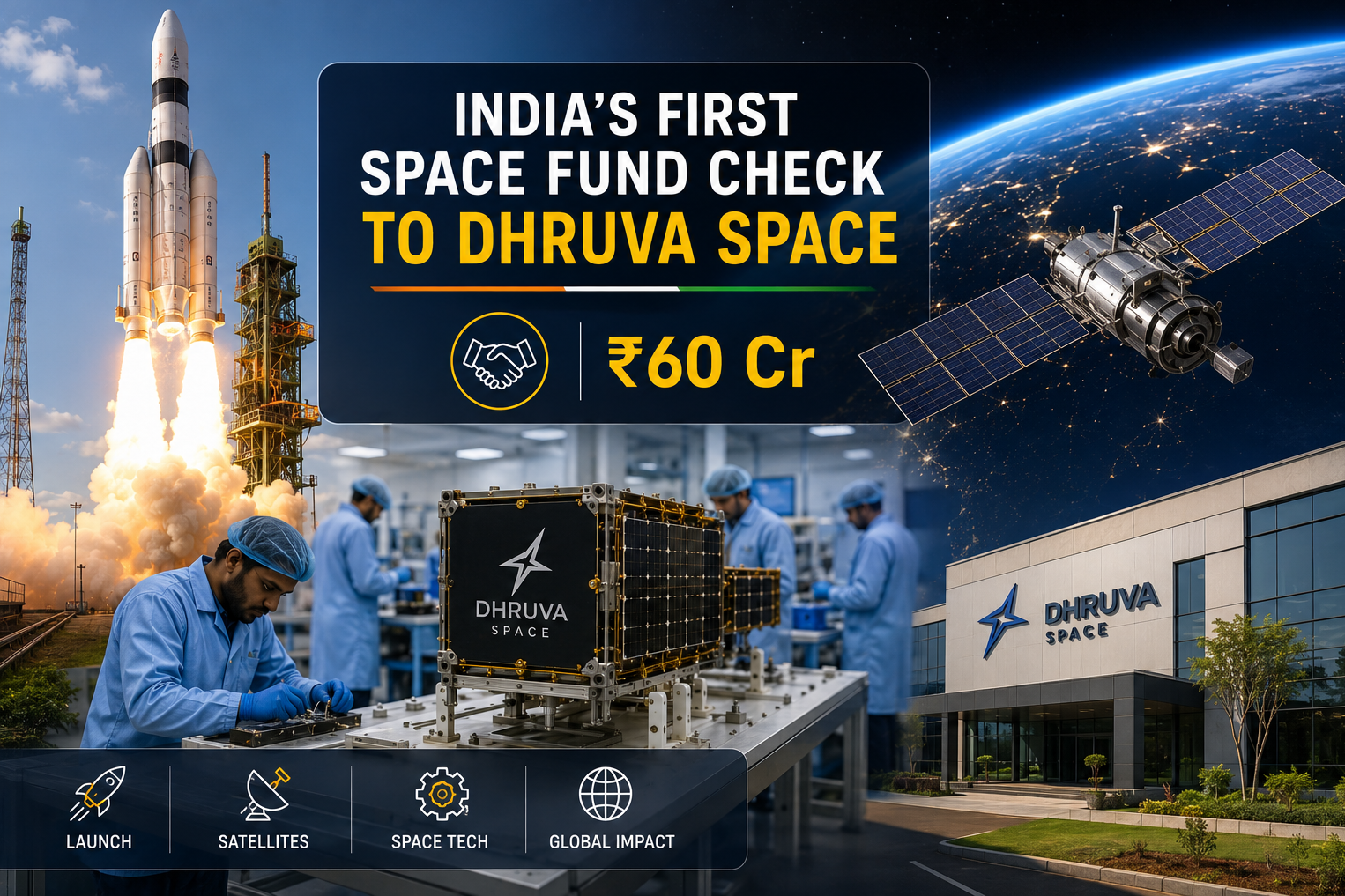 India Just Handed Its First-Ever Space Fund Check To One Hyderabad Sta